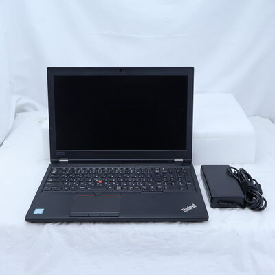 【通販センター】中古  【ジャンク品/保証無/返品質問不可】Lenovo ThinkPad P52　20MAS12700 (Core i7 8750H/16GB/SSD512GB/-/NVIDIA Quadro P1000 4GB/15.6ｲﾝﾁ/1920x1080/Wi-Fi/WEBCAM/-) 176659 