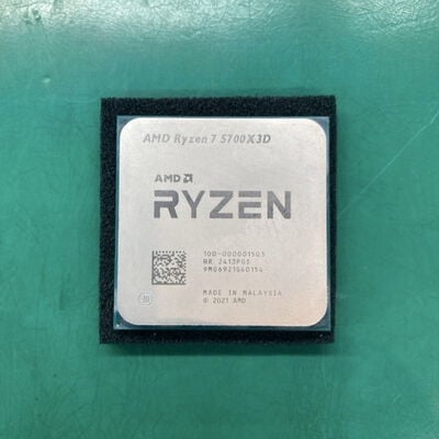 【千葉店】中古  AMD Ryzen 7 5700X3D (AM4/3.0/100M/C8/T16/105W) 169617 
