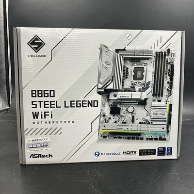 【大須店】中古  ASRock B860 Steel Legend WiFi(B860 1851 ATX DDR5) 175435 