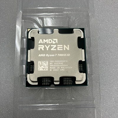 【新潟店】中古  AMD Ryzen 7 7800X3D (AM5/4.2/104M/C8/T16/120W) 157139 