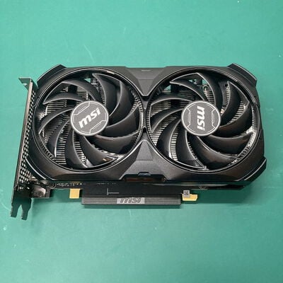 【浦添城間店(沖縄)】中古  MSI GeForce RTX 4060 Ti VENTUS 2X BLACK 8G OC?(RTX4060Ti 8GB) 158559 