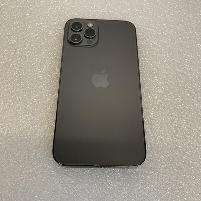 【京都店】中古  【SIMロック解除済み】【SoftBank】Apple iPhone12 Pro 6.1インチ 128GB (グラファイト) MGM53J/A 155592 