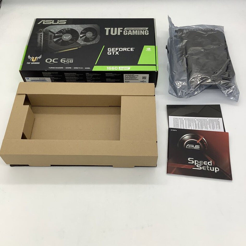 ASUS TUF Gaming GTX1660Super グラボ　箱・付属品なし 中古 ASUS TUF 3-GTX1660S-O6G-GAMING (GTX1660 SUPER) 141204