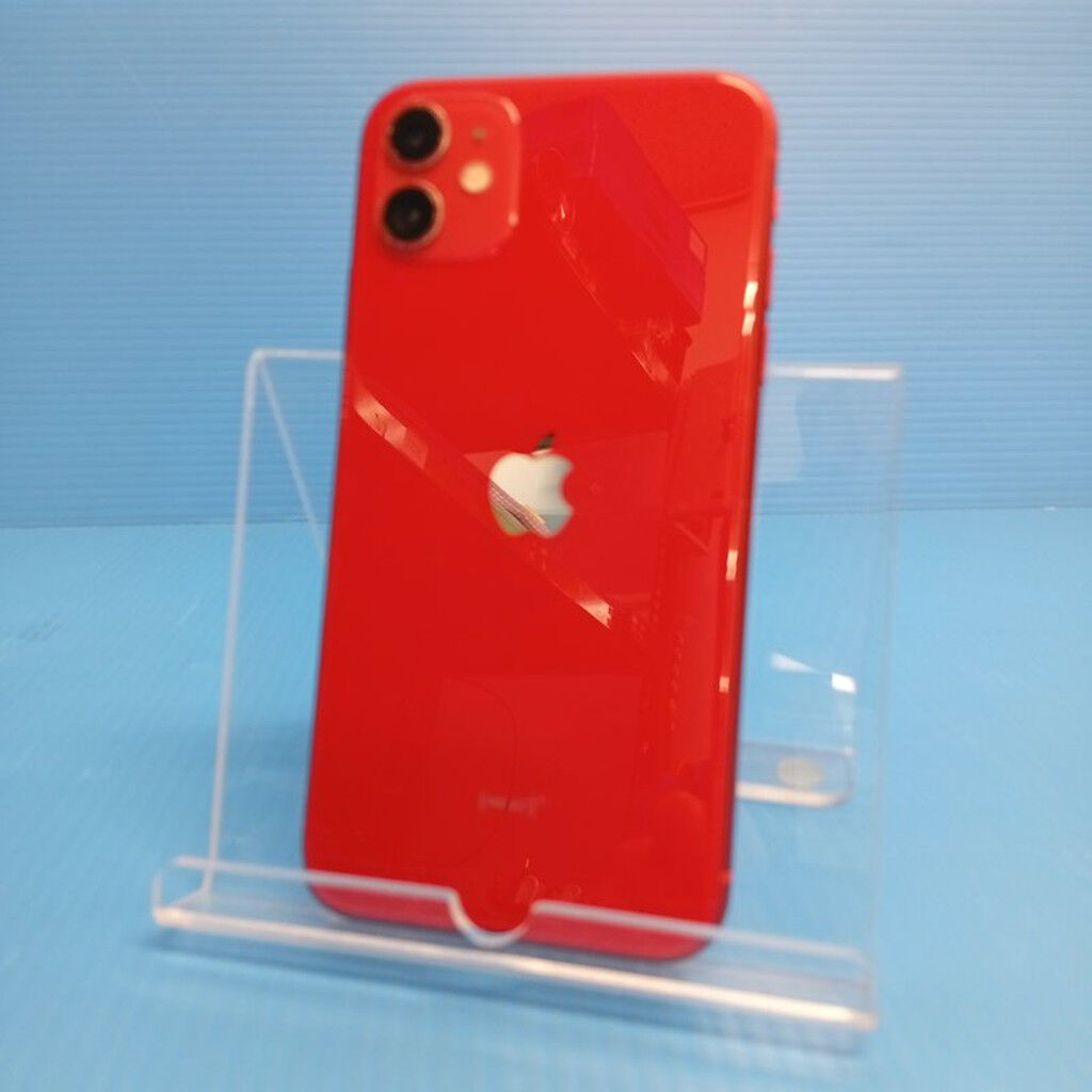 中古 【SIMロック解除済み】【au】 Apple iPhone11 128GB (PRODUCT)RED