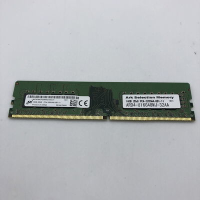 【宇都宮鶴田店】中古  PC4-25600 16GB デスクトップ用(DDR4-3200) 140728 