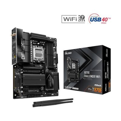 ASRock  X870E Challenger WiFi (X870E AM5 ATX ブラック) 
