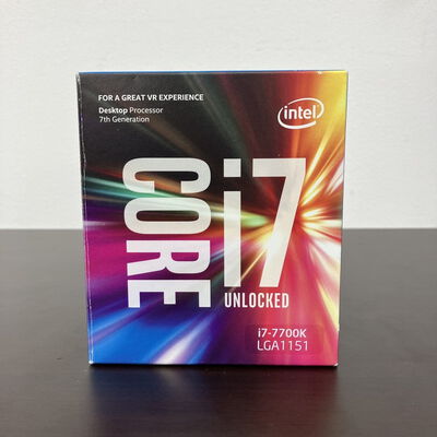 【長野稲里店】中古  INTEL Core i7-7700K (1151/4.20GHz/8M/C4/T8) 133190 