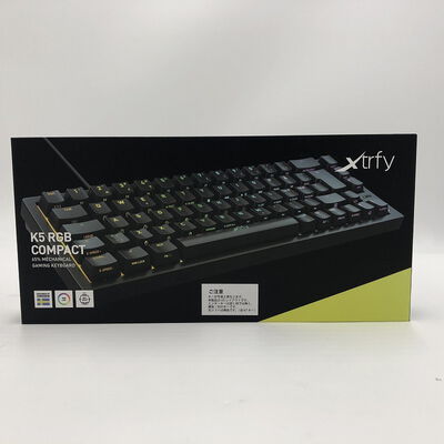 【盛岡都南店】中古  Xtrfy K5-RGB-CPT-BLACK-R-US (701322) 165560 