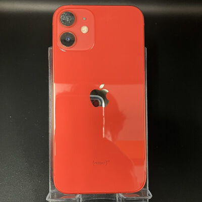 【大須店】中古  【SIMロック解除済み】【au】Apple iPhone12 mini 5.4インチ 256GB (PRODUCT)RED  MGDU3J/A 155633 