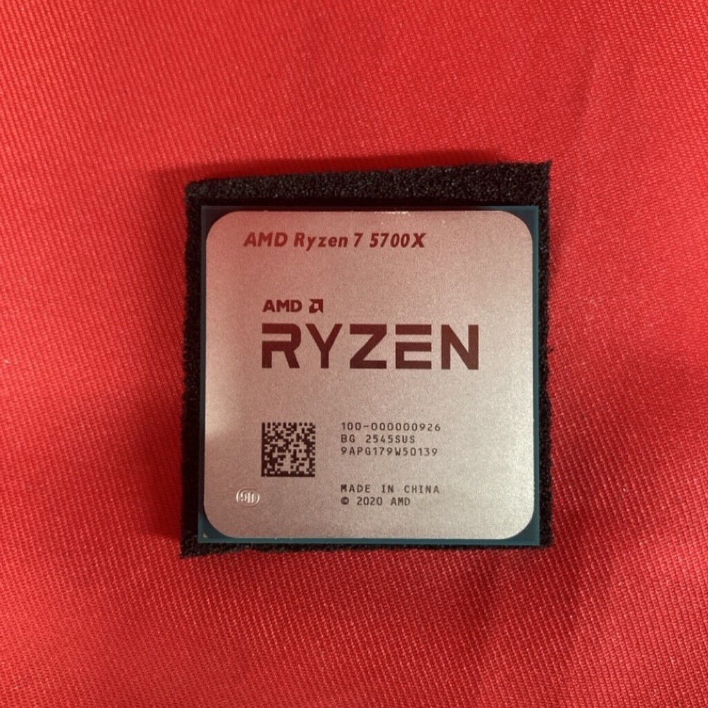 中古 AMD Ryzen 7 5700X (AM4/3.4GHz/36M/C8/T16/65W) 150182 （344247