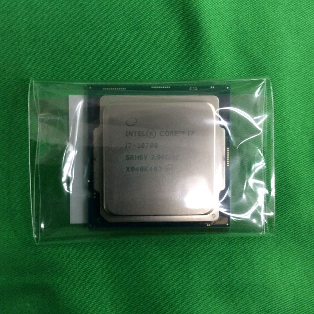 中古 INTEL Core i7 10700 (1200/2.9G/16M/C8/16) 142718 （321720