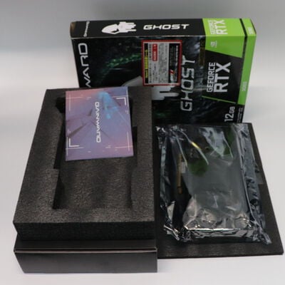 【札幌店】中古  GAINWARD GeForce RTX3060 GHOST OC 12G NE63060T19K9-190AU-G（RTX3060 12GB） 3480034852 