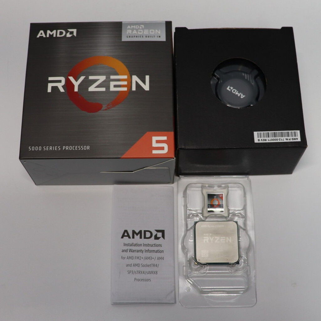 中古 AMD Ryzen 5 5600G (AM4/3.9GHz/19M/C6/T12/65W) 146740