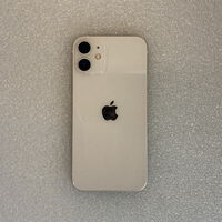中古  【SIMロック解除済み】【docomo】Apple iPhone12 mini 5.4インチ 128GB (ホワイト)  MGDM3J/A 155609 