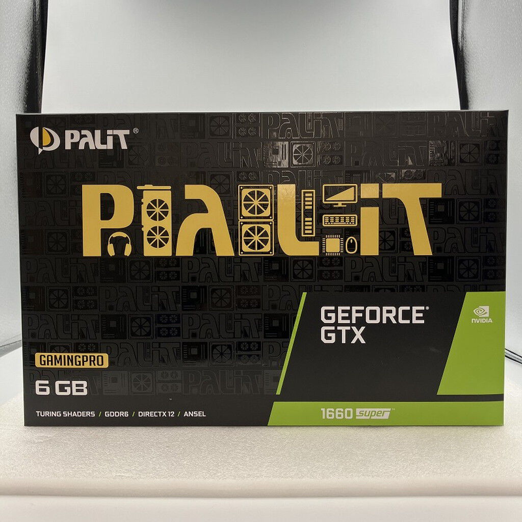 【中古】NVIDIA GeForce RTX 1660 Palit製 Palit 〔中古〕GeForce GTX1660 SUPER GP 6GB NE6166S018J9