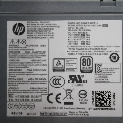 【通販センター】中古  HP Pavilion Gaming Desktop TG01-1155jp(Intel Core i7 10700F/16GB/SSD256GB/なし/NVIDIA GeForce RTX 2060 SUPER 8GB/W11H64 MAR) 180930 