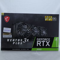 中古  MSI GeForce RTX 3080 VENTUS 3X PLUS 10G OC LHR（RTX3080 10GB） 3480042325 