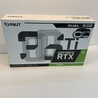 中古  【LHR版】Palit NE6306TS19P2-190AD V1 (RTX3060Ti Dual OC V1 8GB) 146436 