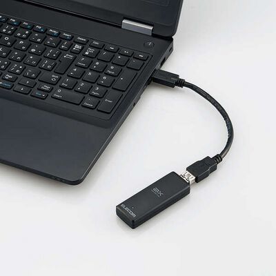 エレコム  WDC-X1201DU3-B (Wi-Fi 6 USB3.0対応 1201M無線LANアダプター) 