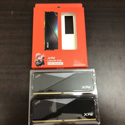 【福山ココローズ店】中古  ADT AX5U6000C3016G-DCLARBK-DP(DDR5-6000 16GBx2) 5090001071 