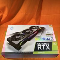 中古  MSI GeForce RTX 3080 Ti SUPRIM X 12G（RTX3080Ti 12GB） 3480036905 