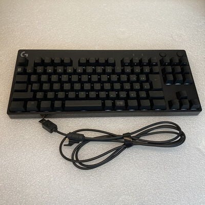 【京都店】中古  Logicool G-PKB-002LN (有線 ｹﾞｰﾐﾝｸﾞｷｰﾎﾞｰﾄﾞ) 158800 