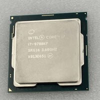 中古  INTEL Core i7 9700KF (1151/3.60GHz/12M/C8/T8) 139476 