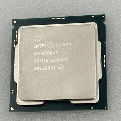 【新潟店】中古  INTEL Core i7 9700KF (1151/3.60GHz/12M/C8/T8) 139476 