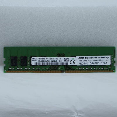 【通販センター】中古  PC4-25600 16GB デスクトップ用(DDR4-3200) 140728 