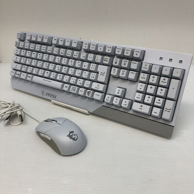 【徳島住吉店】中古  MSI VIGOR GK30 COMBO ゲーミングキーボード+マウスセット 5230000883 