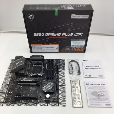 【白山FM松任店】中古  MSI B650 GAMING PLUS WIFI (B650 AM5 ATX DDR5) 168271 