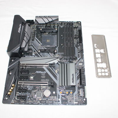 中古  ASRock X470 MASTER SLI (X470 AM4 ATX DDR4) 137109 