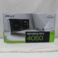 中古  PNY GeForce RTX 4060 8GB VERTO ダブルファン VCG40608DFXPB1（RTX4060 8GB） 3480039499 