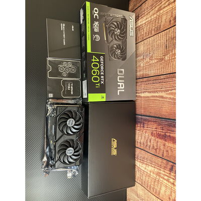 【富士青葉店】中古  ASUS DUAL-RTX4060TI-O16G-EVO (RTX4060Ti 16G) 175535 