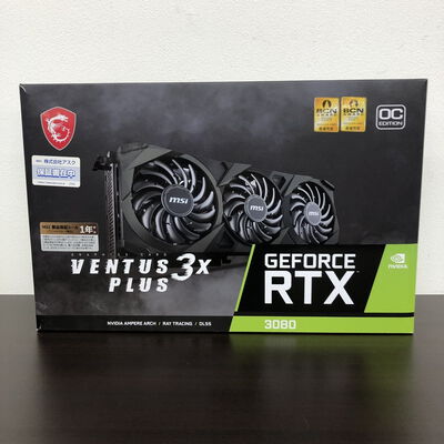 【長野稲里店】中古  MSI GeForce RTX3080 VENTUS 3X PLUS 10G OC LHR 5110000785 