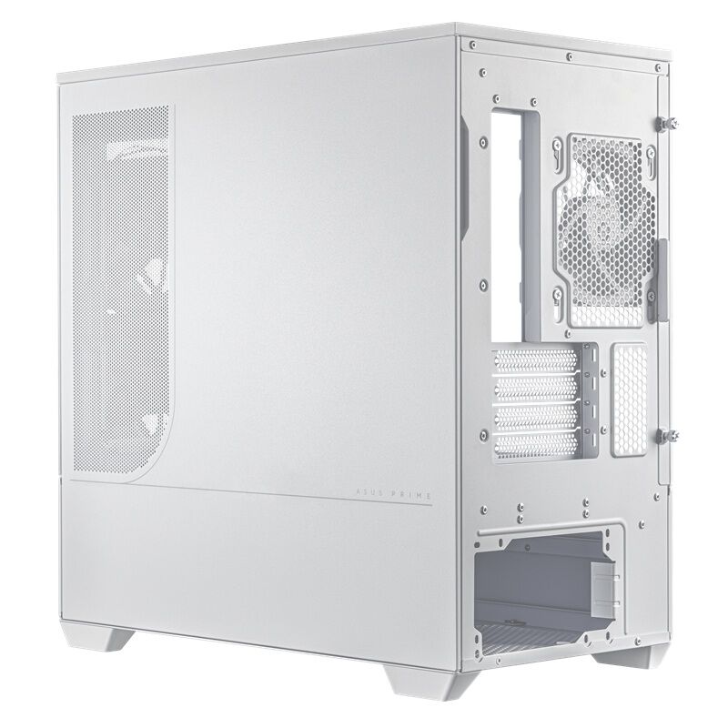 PCケース(自作PC用) ASUS PRIME AP202 TG ARGB WHITE Amazon | ASUS Prime AP202 ARGB Micro-ATX PCケース 湾曲した