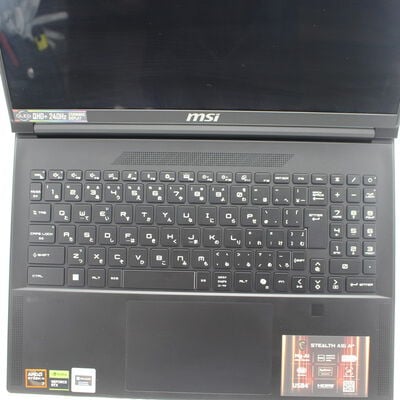 【通販センター】中古  MSI Stealth A16 AI+ Stealth-A16-AI+A3HWHG-6459JP(AMD Ryzen AI 7 350 w/32GB/SSD1TB/なし/NVIDIA GeForce RTX 5070 Ti Laptop GPU 12GB/16/2560x1600/Wi-Fi/W11H64 MAR) 188088 