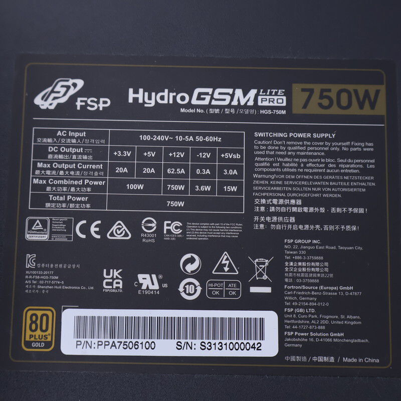 中古 Original PC(Intel Core i5 13500/32GB DDR5 (PC5)/SSD500GB/なし