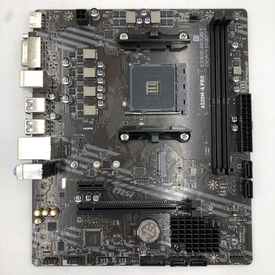 【福井日之出店】中古  MSI A520M-A PRO (A520 AM4 mATX DDR4) 143664 