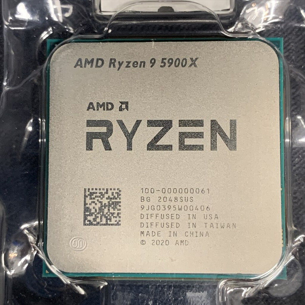 中古 AMD Ryzen 9 5900X (AM4/3.7/70M/C12/T24/105W) 143914