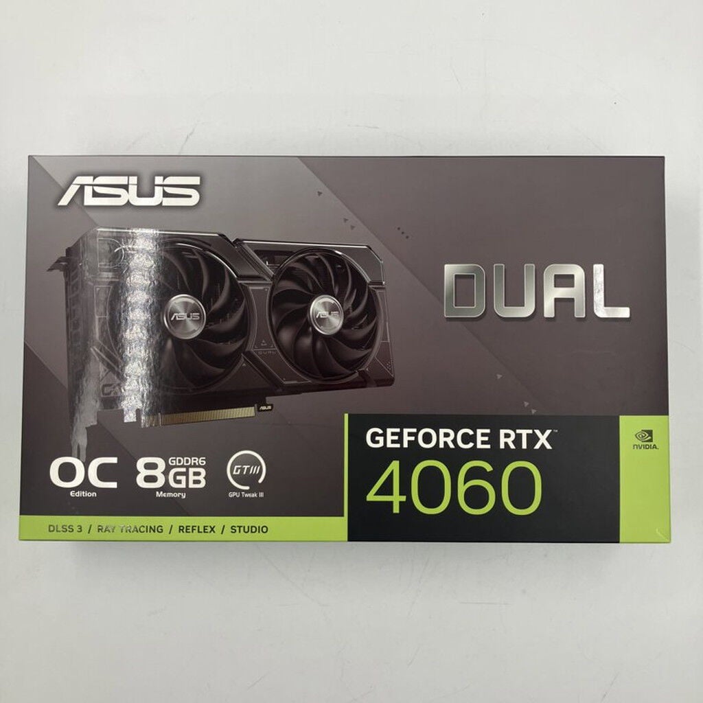 中古 ASUS DUAL-RTX4060-O8G (RTX4060 8GB) 158789 （369022