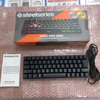 【宮崎恒久店】中古  SteelSeries Apex Pro Mini JP (64825J) 158777 