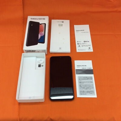 【なんば店】中古  au 【SIMフリー】 Galaxy A23 5G 4GB 64GB SCG18 ブラック 3400008151 