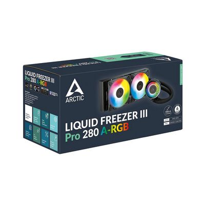 ARCTIC  Liquid Freezer III Pro 280 A-RGB Black ACFRE00183A (ブラック) 