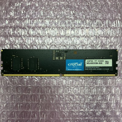【町田店】中古  PC5-38400 8GB デスクトップ用(DDR5-4800) 151530 