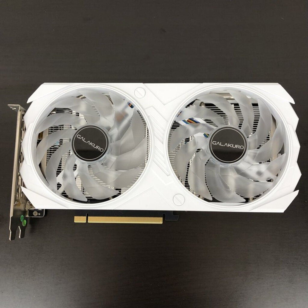 中古 玄人志向 GK-RTX4060-E8GB/WHITE/DF2 (RTX4060 8G) 175576
