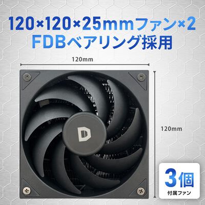 ドスパラセレクト  L360M2-BK (360mm ブラック) 