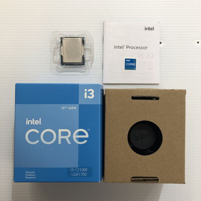 【徳島住吉店】中古  INTEL Core i3 12100F  (1700/3.3G/12M/C4/T8) 148617 