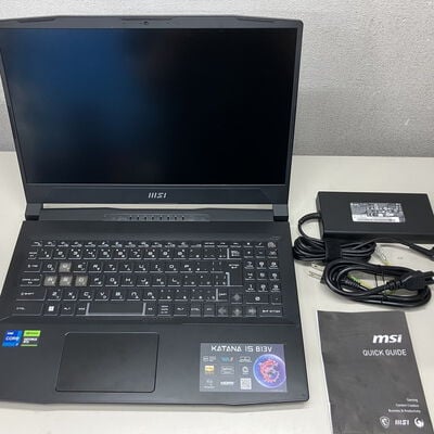 【町田店】中古  MSI Katana-15-B13VGK-4029JP(i7-13620H/32GB/SSD1TB/RTX4070/W11H) 3330002917 