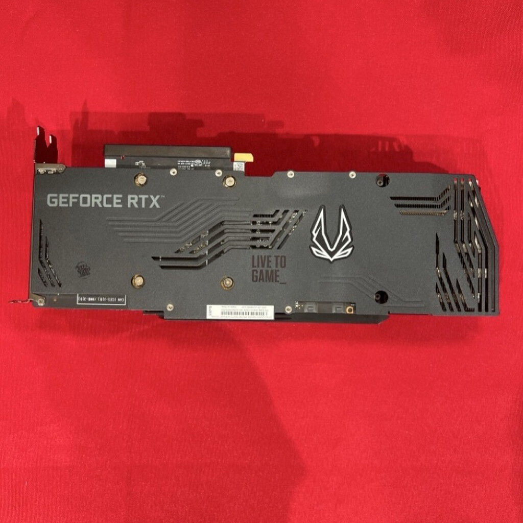 中古 ZOTAC GAMING GeForce RTX 3080 Trinity ZT-A30800D-10P（RTX3080